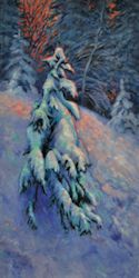 Winter Cloak, Oil Painting by Ann McLaughlin